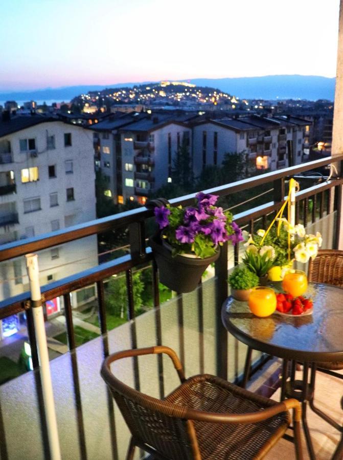 Nadia Apartment Ohrid With Lake View Exterior foto